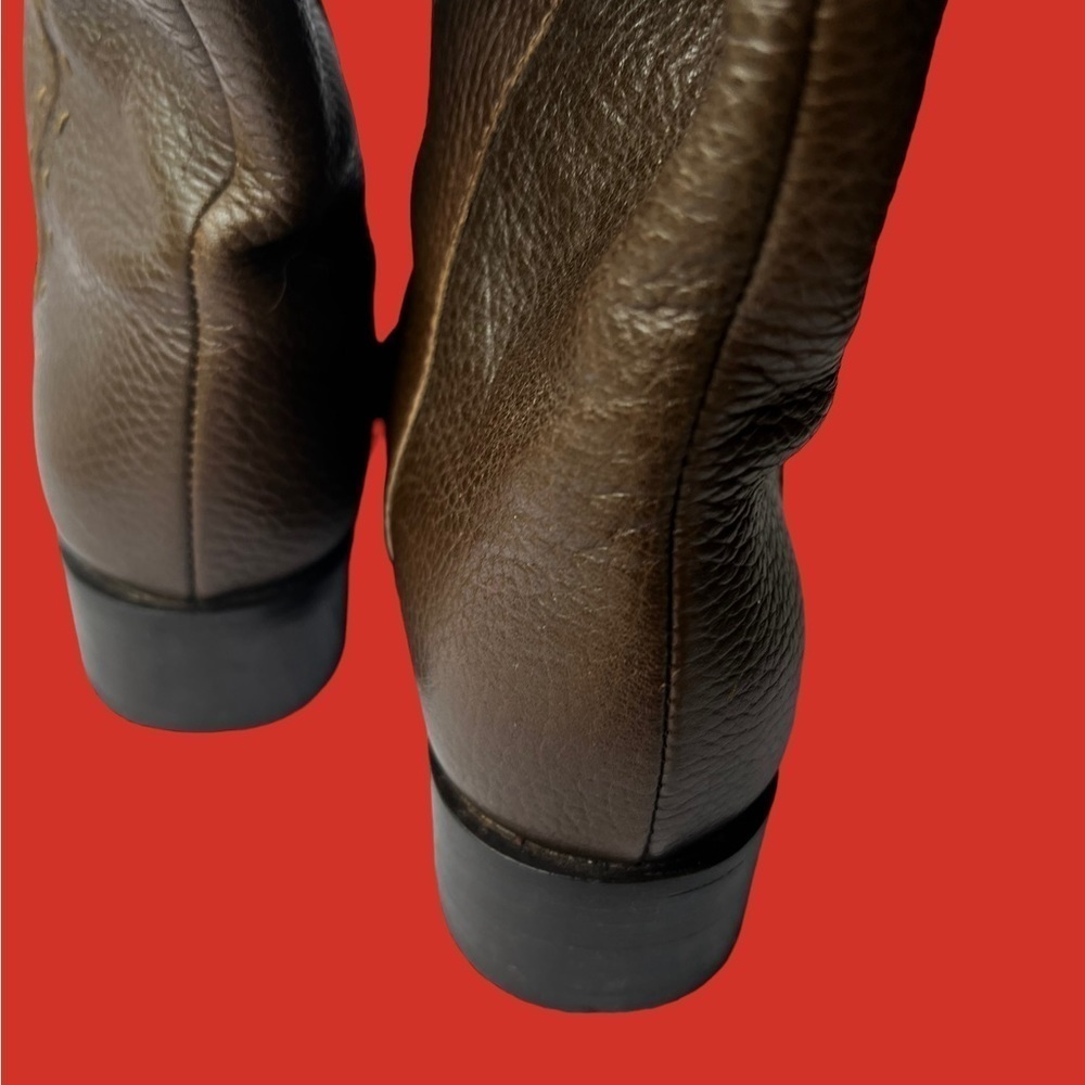 Tall Brown Fendi Boots Sz 37 - Picture 5 of 7